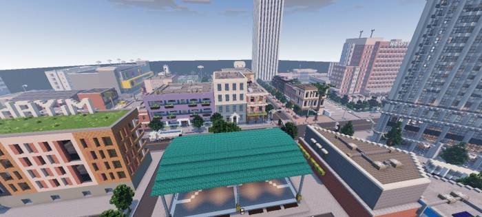 Большая улица | Карта Нью Кларк