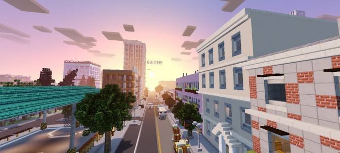 Оживленный квартал | Карта Нью Кларк