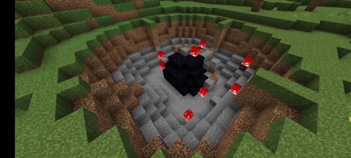 Метеоритный кратер | Карта Секрет рубина