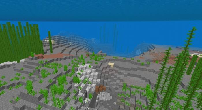 Под водой | Текстуры Улучшенная дистанция рендеринга