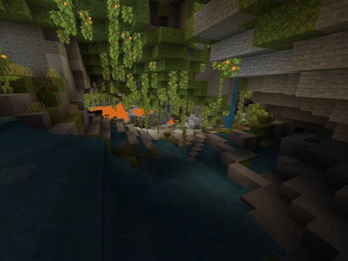 Пышная пещера | Сид Система пышных пещер