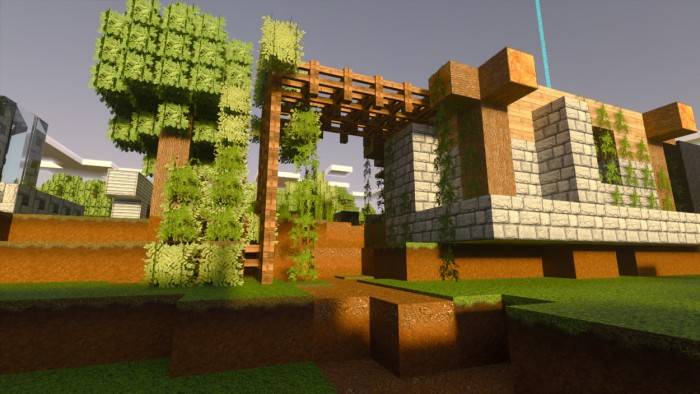 Заброшенная шахта | Текстуры Реалистичная трассировка лучей