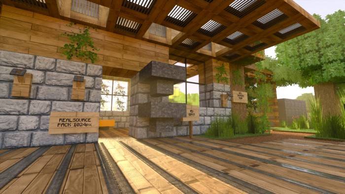 Деревня в МКПЕ | Текстуры Реалистичная трассировка лучей