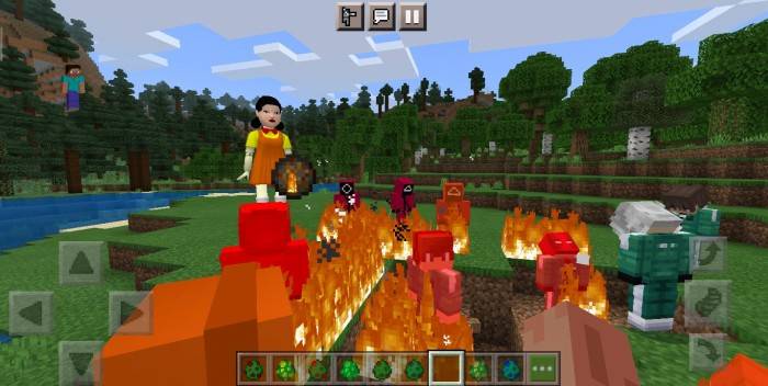 Арена с игроками | Карта Игра в кальмара