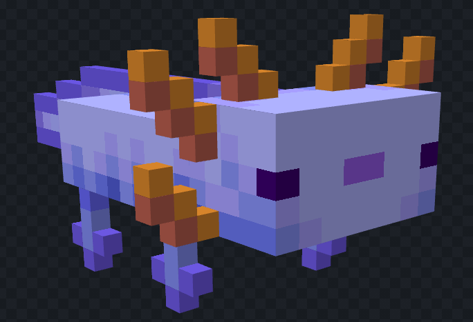 Персонаж в лодке | Текстуры Аксолотли-лодки