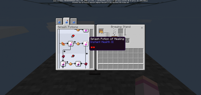 Новый интерфейс | Текстуры Интерфейс варки зелий