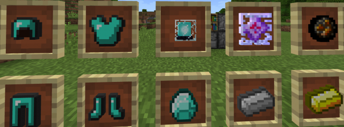 Броню и слитки | Текстуры Старый Майнкрафт