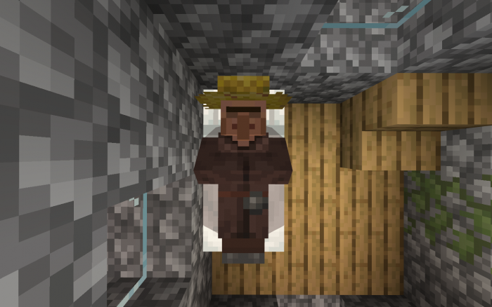 Житель спит | Текстуры Закрытые глаза жителей