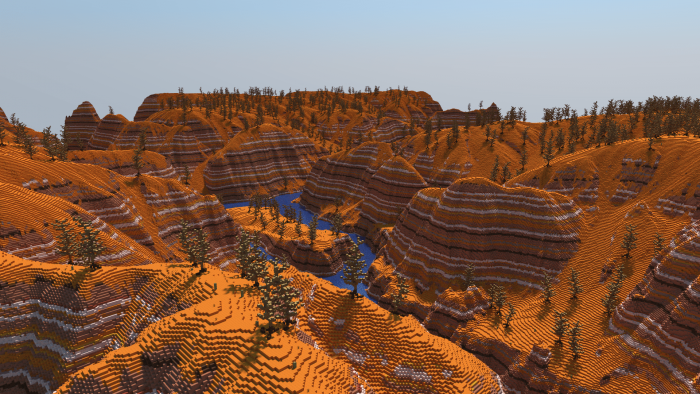 Огромный каньон | Карта Золотой Каньон