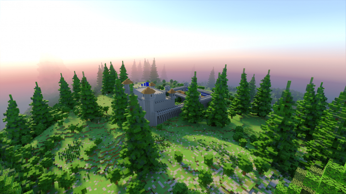 Вид сверху | Карта Покинутый остров