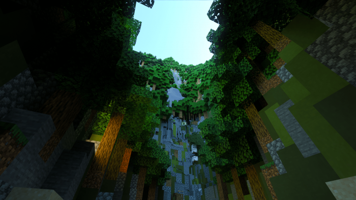 Лес сверху | Карта Покинутый остров