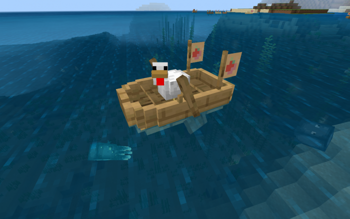 Цыпленок в лодке | Текстуры Эстетичные лодки