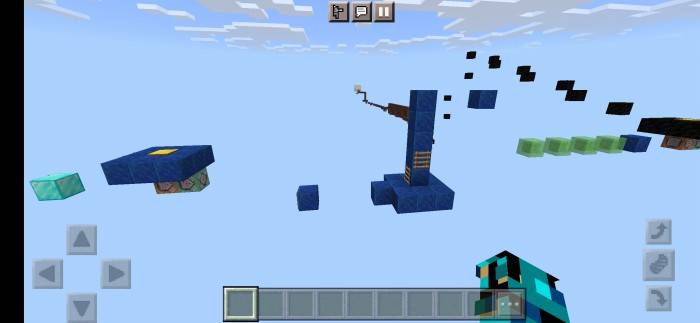 Лазуритовые блоки | Карта Самый сложный паркур