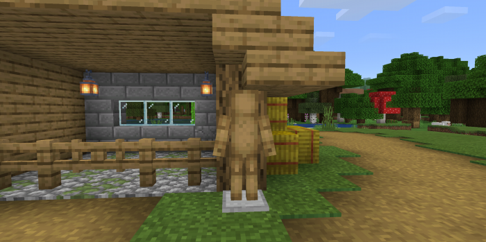 Внешний вид новой стойки | Текстуры Измененная стойка брони