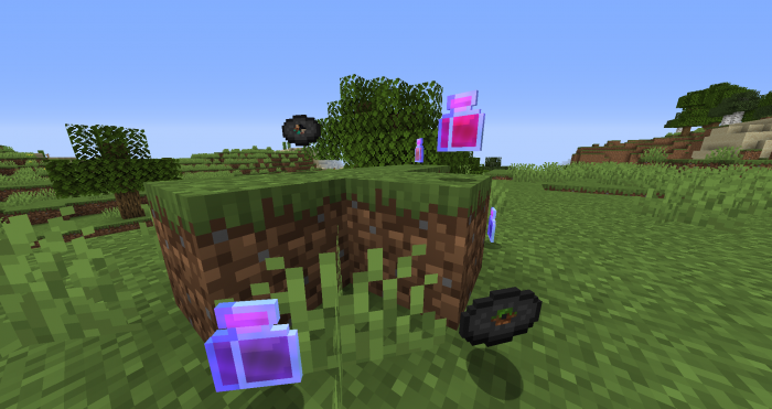 Пластинки и зелья | Текстуры TexturasCrX