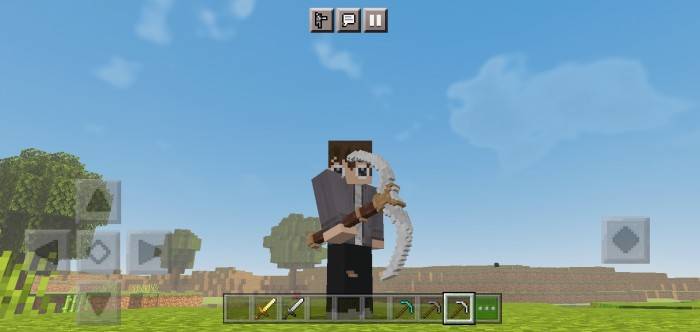 Железная кирка | Текстуры 3D вид снаряжения