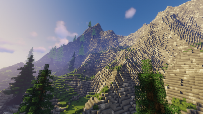 Горы | Карта Лесной остров