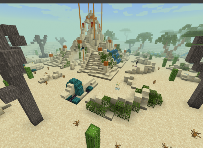 Древний храм | Карта Пейнтбол