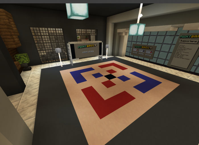 Лобби | Карта Пейнтбол