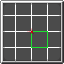 Квадратный вариант | Текстуры Визуализация чанков