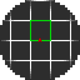 Круглый радар | Текстуры Визуализация чанков