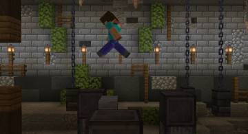 Один из уровней карты | Карта Бесконечный паркур