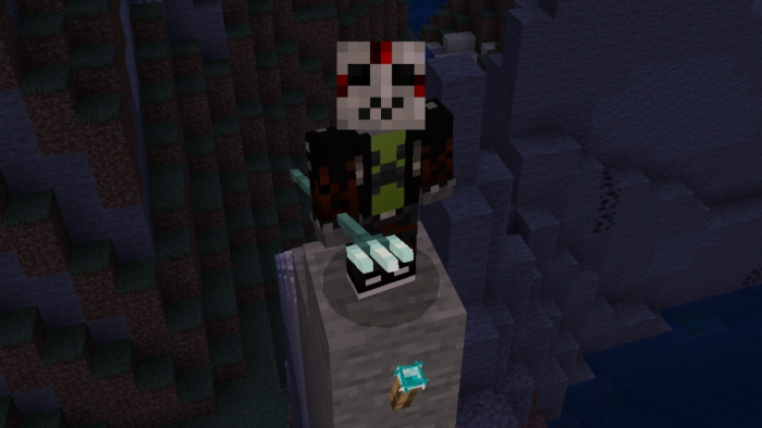 Свечение трезубца | Текстуры Светящийся трезубец