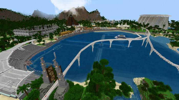 Вид сверху | Карта Юрский мир 2021