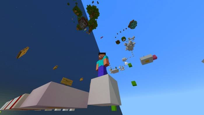 Внешний вид карты | Карта Десять уровней паркура