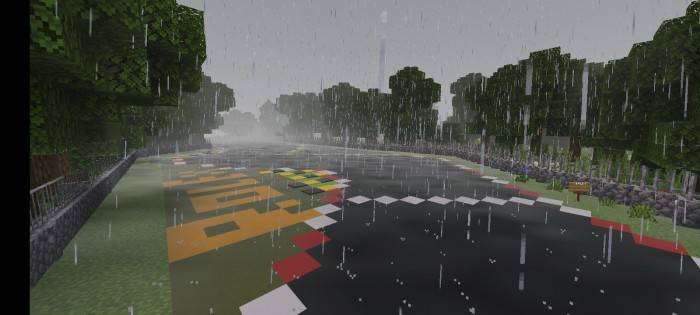 Длинный поворот | Карта Трасса Монца