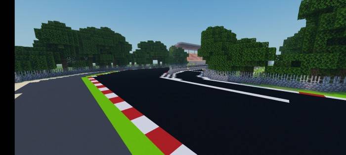 Узкий поворот | Карта Трасса Монца