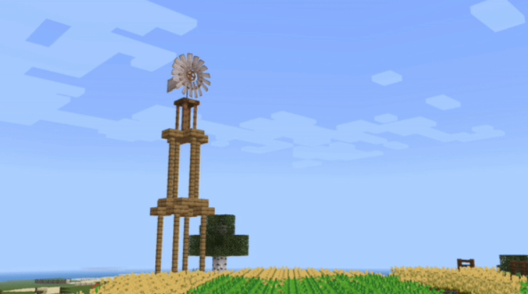 Ветряная мельница | В стиле Дикого Запада