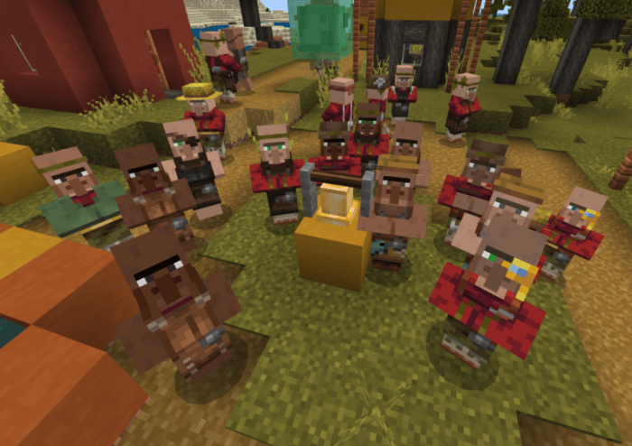 Сельчане | Текстуры Ванильные вариации мобов