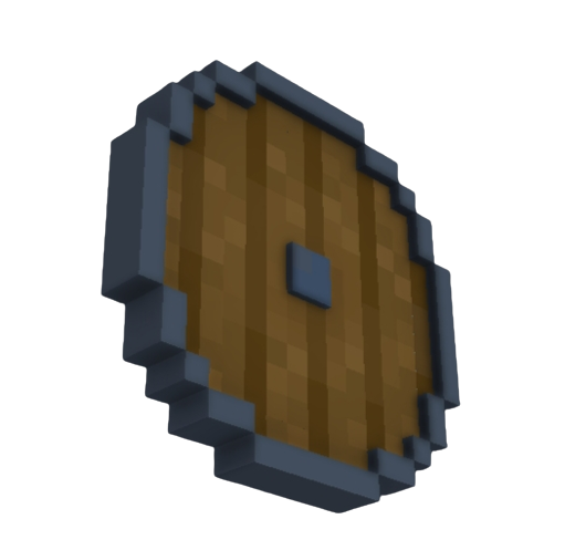 Внешний вид щита | Текстуры Низкий круглый щит