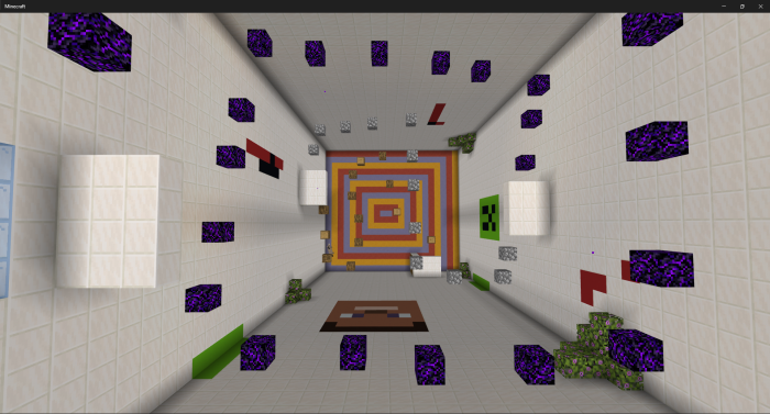 Вид сверху | Карта Адская башня