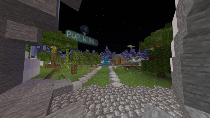 Одна из арен | Карта ПвП Мир