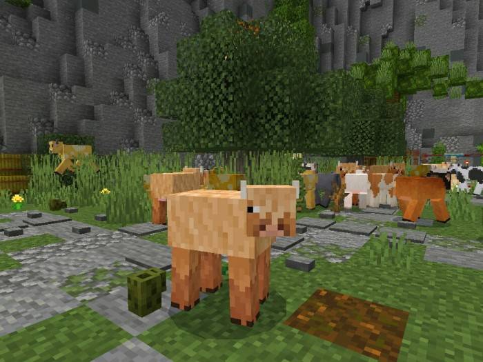 Шерстяная корова | Текстуры Обновленные коровы