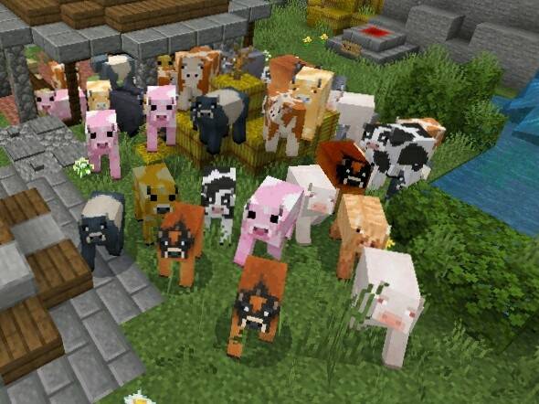 Новые коровы | Текстуры Обновленные коровы