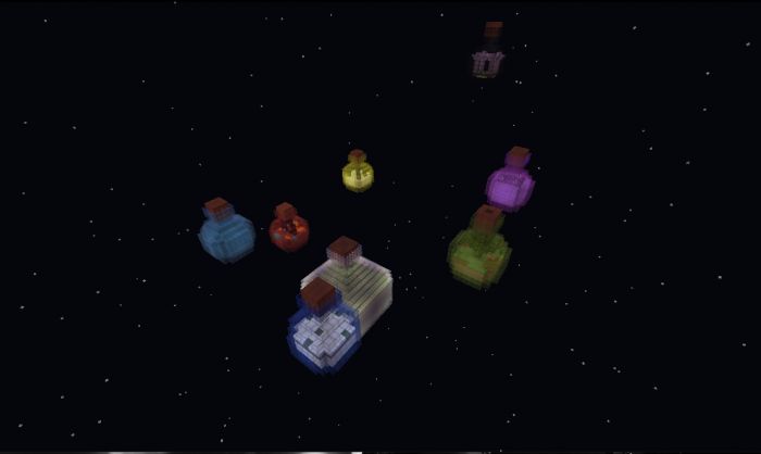 Острова | Мод Выживание в бутылке