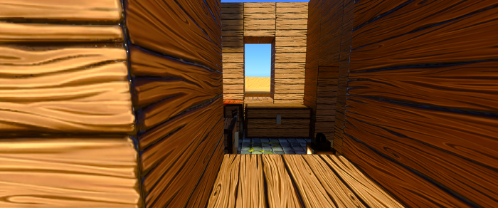 Постройка из дерева | Текстуры RealSource CARTOON RTX