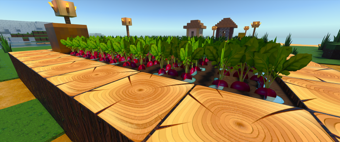 Бревна | Текстуры RealSource CARTOON RTX