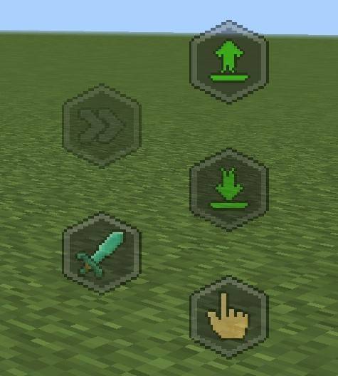 Измененный интерфейс | Текстуры Кастомные иконки управления