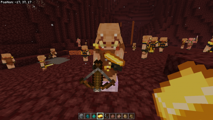 Улучшенные пиглины | Текстуры Пиглин-тян