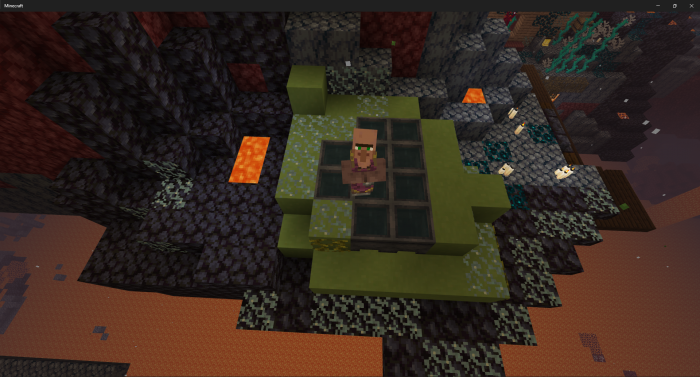 Крутой дом в Nether | Карта Дом в Нижнем мире