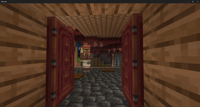 Крутой дом в Nether | Карта Дом в Нижнем мире