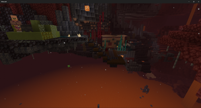 Крутой дом в Nether | Карта Дом в Нижнем мире