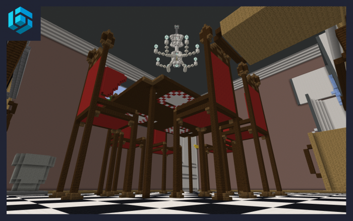 Вид сверху | Карта Гигантская кухня