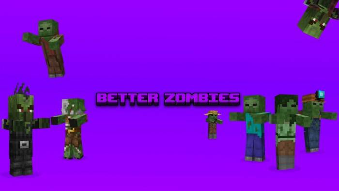 Вариативные зомби | Текстуры Улучшение зомби