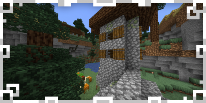 Деревня | Текстуры Бедрок плюс