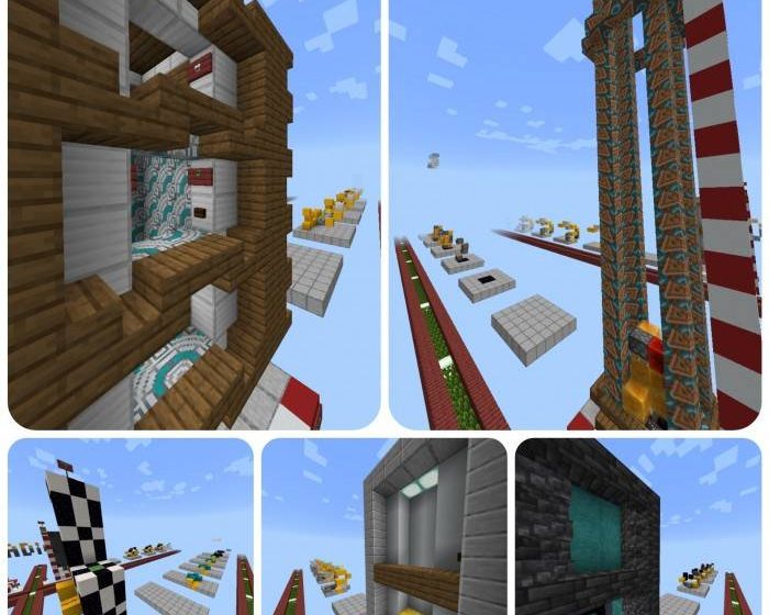 Постройка лифтов | Карта Десять лифтов